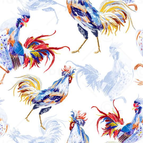 动物花卉印花华亿平台图片