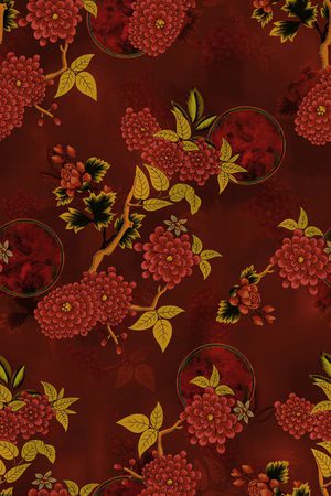 复古印花华亿平台图片