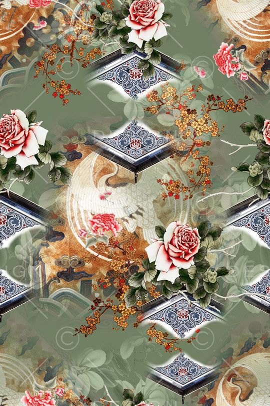 简约印花华亿平台图片