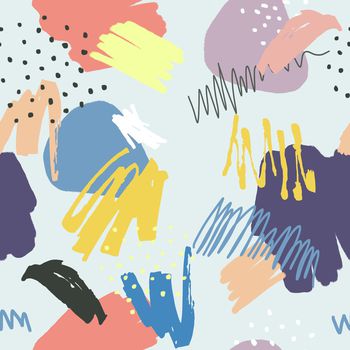 几何花卉印花华亿平台图片