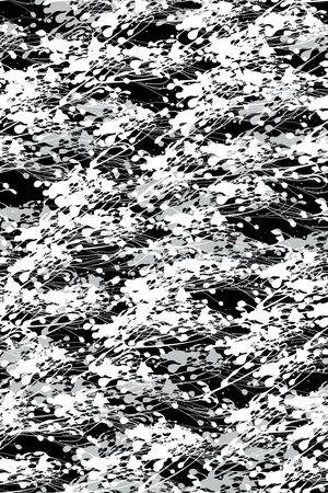 抽象男装印花华亿平台图片