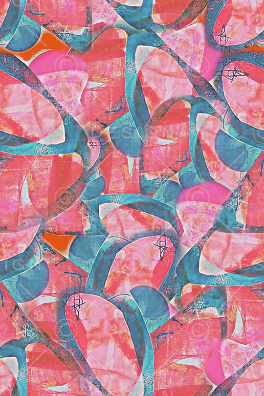 几何印花华亿平台图片