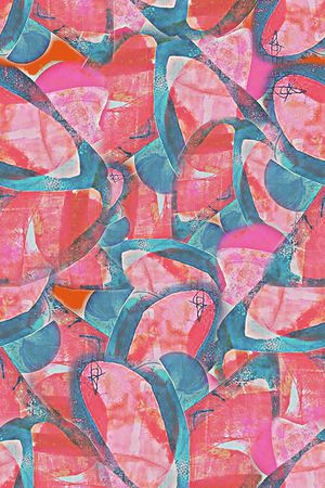 几何印花华亿平台图片