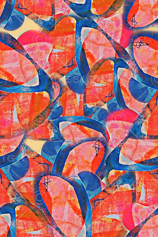 几何印花华亿平台图片