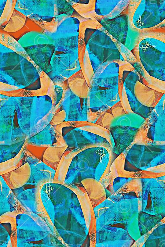 几何印花华亿平台图片