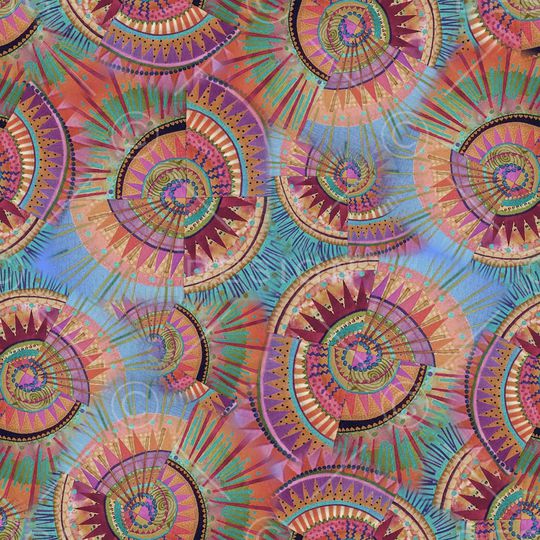 几何印花华亿平台图片