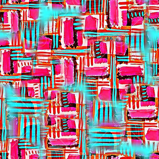 几何印花华亿平台图片