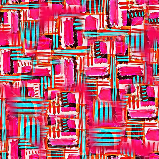 几何印花华亿平台图片