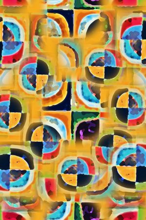 抽象印花华亿平台图片