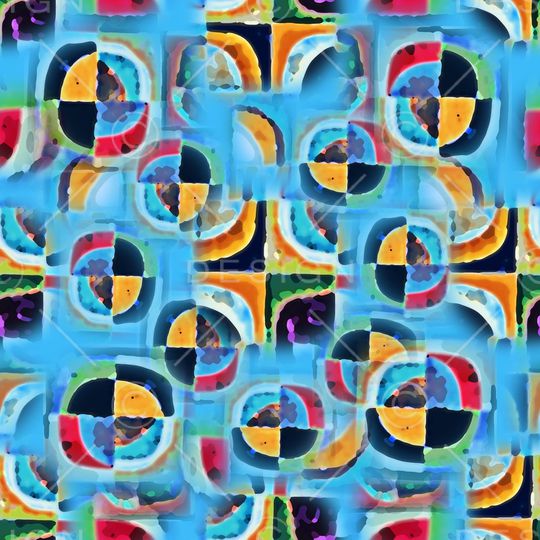 抽象印花华亿平台图片