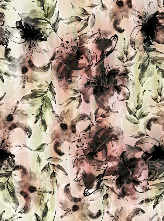 水彩印花华亿平台图片