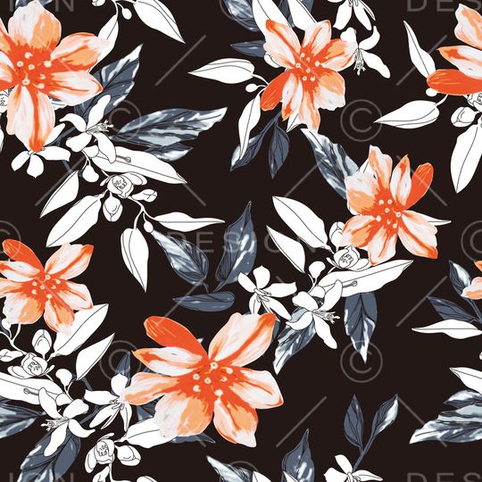 鸢尾花印花华亿平台图片