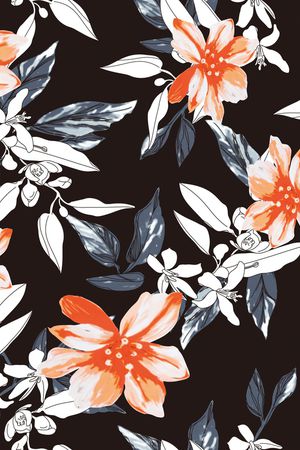 鸢尾花印花华亿平台图片