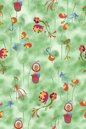 简约印花华亿平台图片