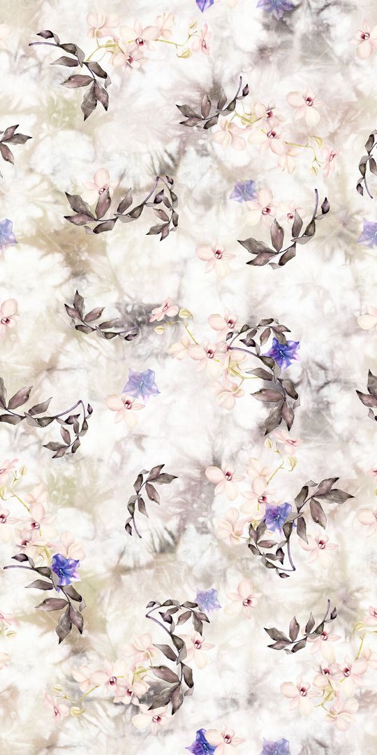 绿植树叶印花华亿平台图片