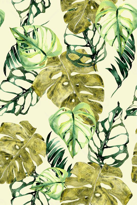 绿植树叶印花华亿平台图片