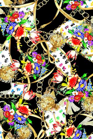 时尚印花华亿平台图片