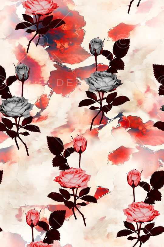 水彩印花华亿平台图片