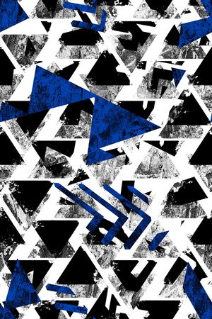 几何印花华亿平台图片