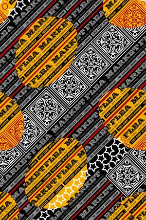 几何印花华亿平台图片