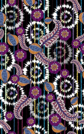 扎染华亿平台印花华亿平台图片