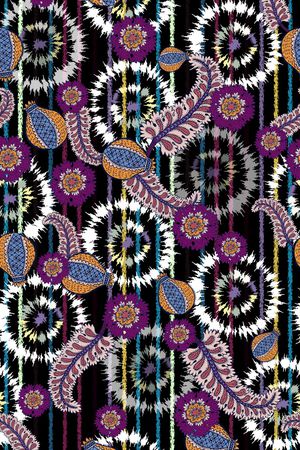 扎染华亿平台印花华亿平台图片