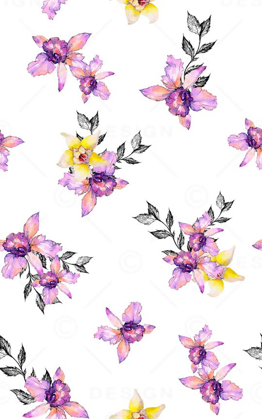 绿植树叶印花华亿平台图片