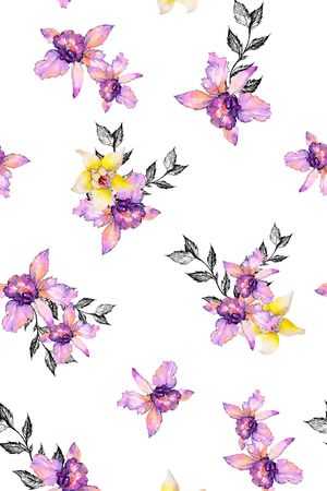 绿植树叶印花华亿平台图片