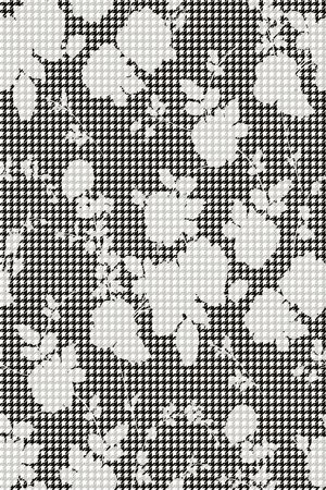 千鸟格印花华亿平台图片