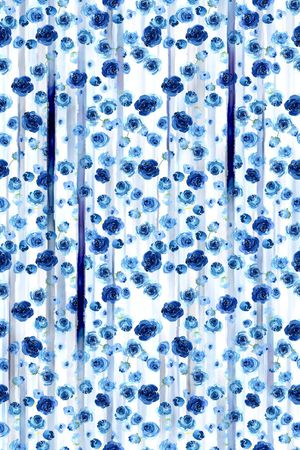 抽象花卉印花华亿平台图片