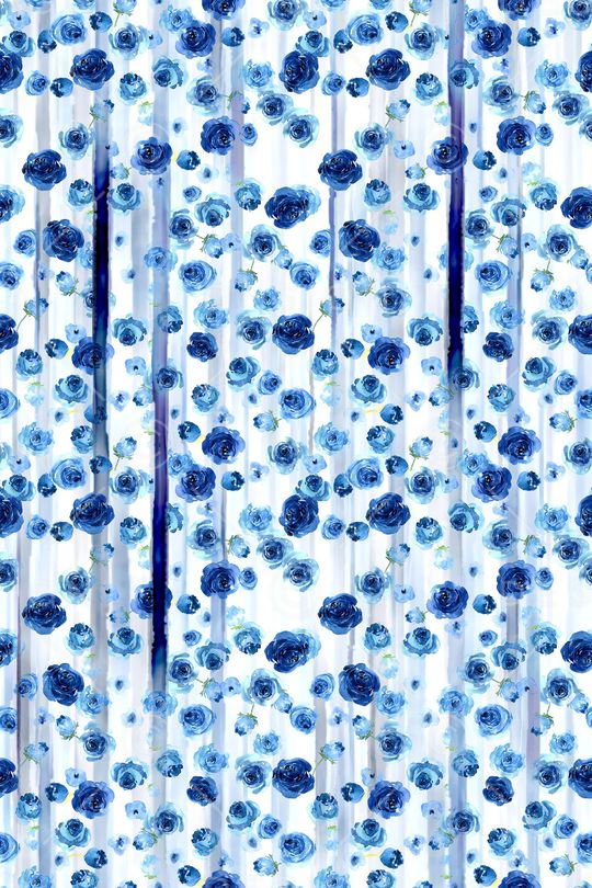 抽象花卉印花华亿平台图片