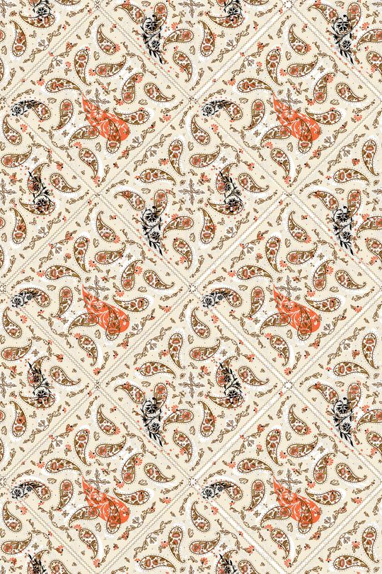 佩斯利印花华亿平台图片