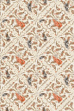 佩斯利印花华亿平台图片