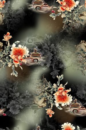 民族风印花华亿平台图片