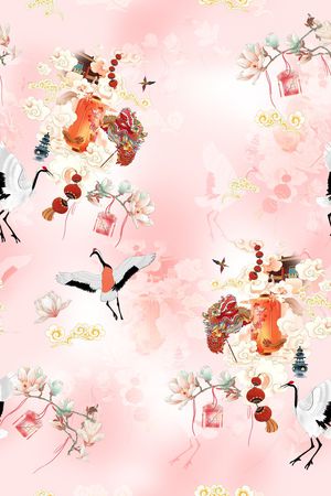 民族风印花华亿平台图片