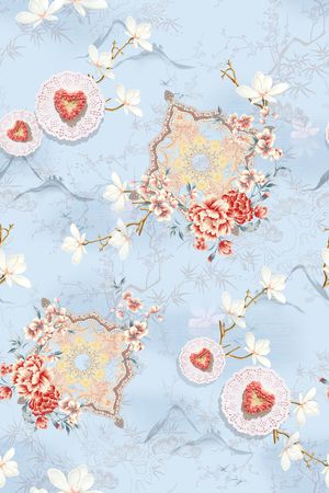 民族风印花华亿平台图片