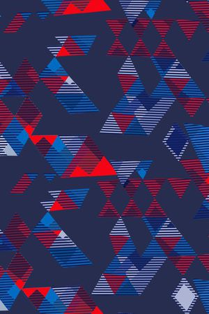 几何印花华亿平台图片