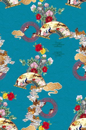 数码华亿平台印花华亿平台图片