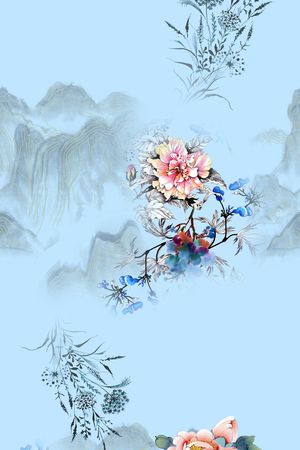 数码华亿平台印花华亿平台图片