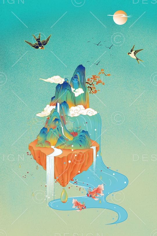 定位花印花华亿平台图片