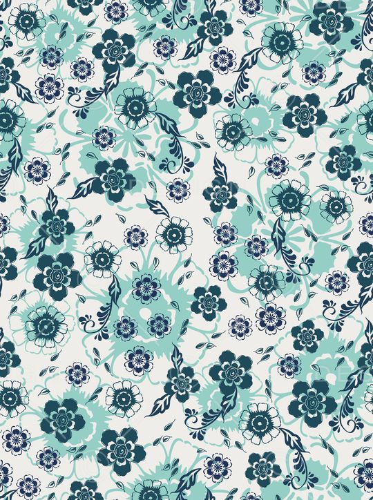 民族花卉印花华亿平台图片