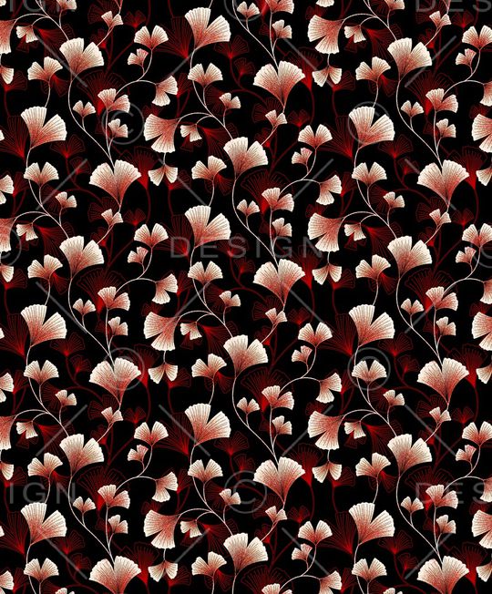 绿植树叶印花华亿平台图片