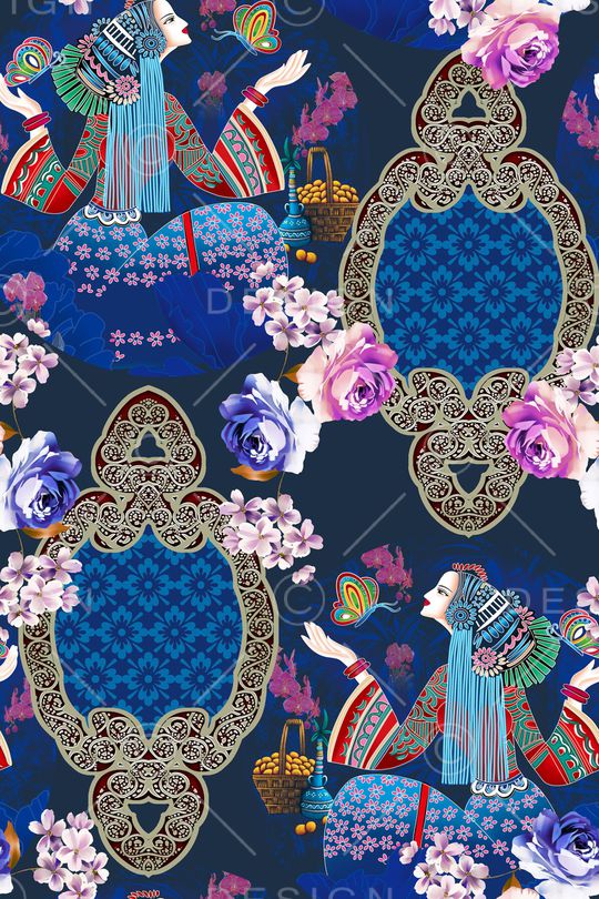 数码华亿平台印花华亿平台图片