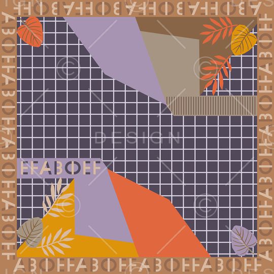 几何印花华亿平台图片