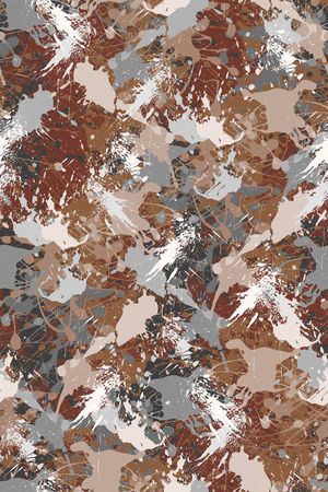 抽象男装印花华亿平台图片