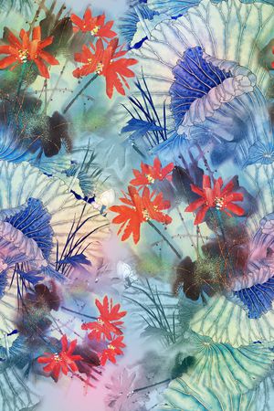 国画印花华亿平台图片