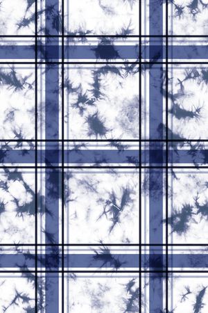 蓝色印花华亿平台图片