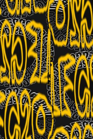 字母印花华亿平台图片