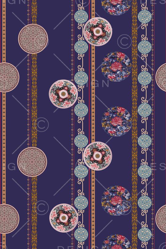 民族风印花华亿平台图片