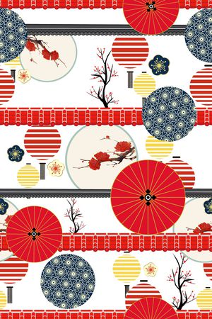 中国风印花华亿平台图片